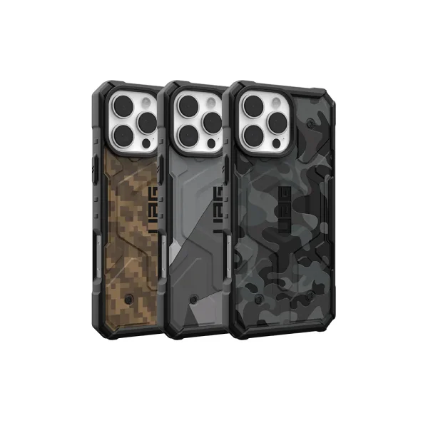 磁吸式迷彩款 適用 iPhone 12-17 Pro Max系列 耐衝擊保護殼(MagSafe 手機殼)