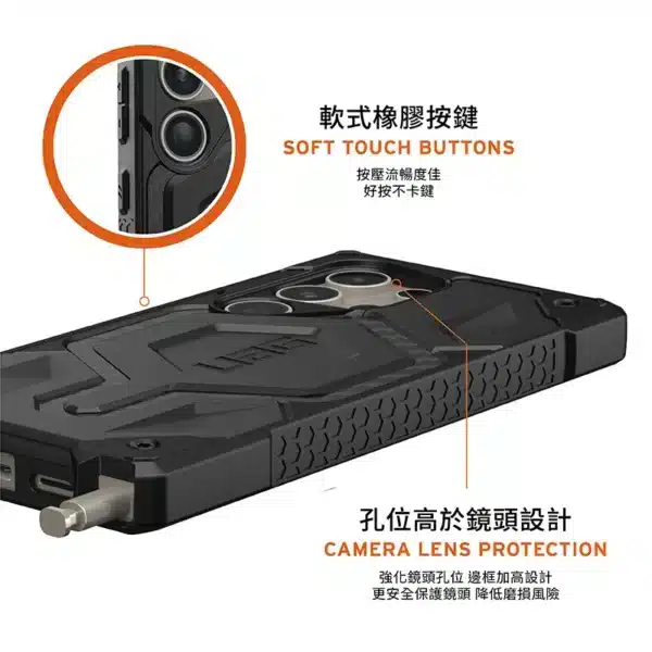 磁吸頂級版 適用 三星 S23-S25 Ultra/Plus 系列 耐衝擊保護殼 (MagSafe 手機殼)