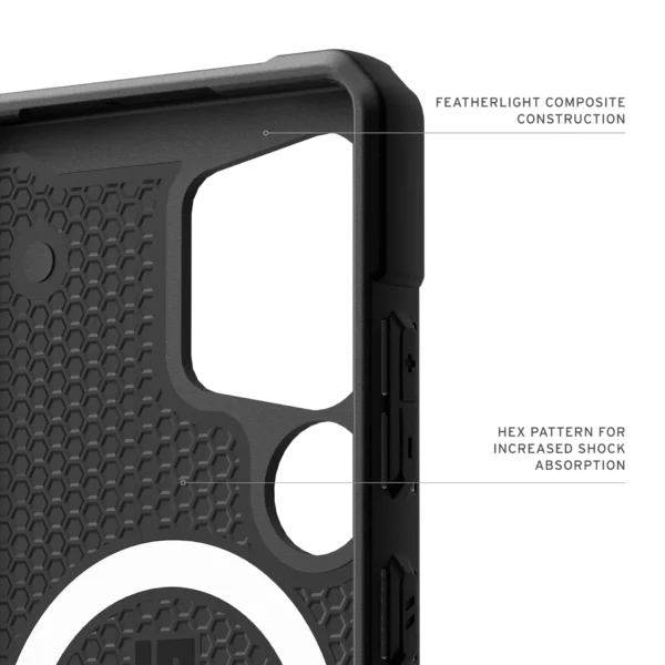 UAG25_Ecomm_PRM_Series-Features_S25_Ultra_PathfinderSE_MidnightCamo_5.webp 磁吸迷彩款 適用 三星 S23-S25 Ultra/Plus 系列 耐衝擊保護殼- (MagSafe 手機殼)