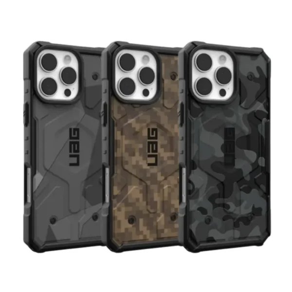 uag-pathfinderse-ip-1.webp 磁吸式迷彩款 適用 iPhone 12-17 Pro Max系列 耐衝擊保護殼(MagSafe 手機殼)