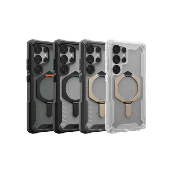 uag-plasma-xte-sm1.webp 磁吸支架款 三星 S23-S25 Ultra/Plus 系列 耐衝擊保護殼 (MagSafe 手機殼)