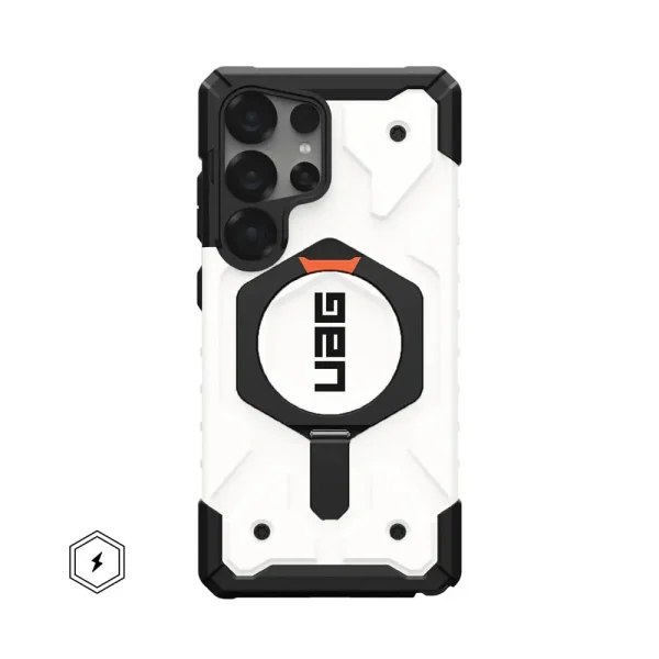 實色支架款 適用於 三星 S23-S25 Ultra/Plus 系列 耐衝擊保護殼 (MagSafe 手機殼)