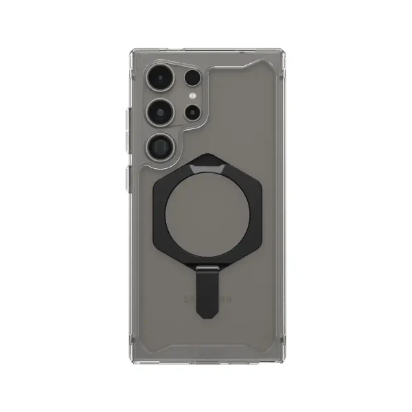 磁吸透明支架款 適用於 三星 S23-S25 Ultra/Plus 系列 耐衝擊保護殼 (MagSafe 手機殼)